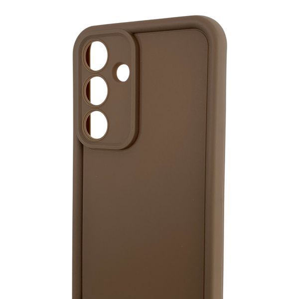Чехол силиконовый Soft Touch для Samsung Galaxy S25 Plus коричневый (Полная защита камеры) 0054171 фото