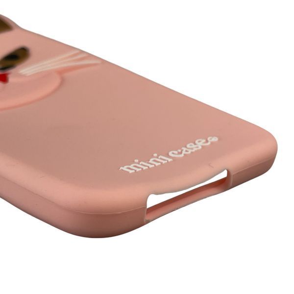 Чехол для Samsung Galaxy J8 2018 (SM-J810F) детский с котиком на самсунг гелакси дж8 розовый 0012237 фото