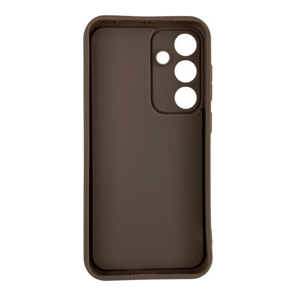 Чехол силиконовый Soft Touch для Samsung Galaxy S25 Plus коричневый (Полная защита камеры) 0054171 фото