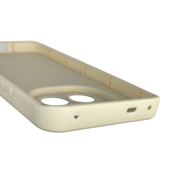 Чехол силиконовый оригинальный Soft Touch с 3D принтом милый мишка для Xiaomi Redmi Note 14 Pro Plus молочный (Полная защита камеры) 0043874 фото