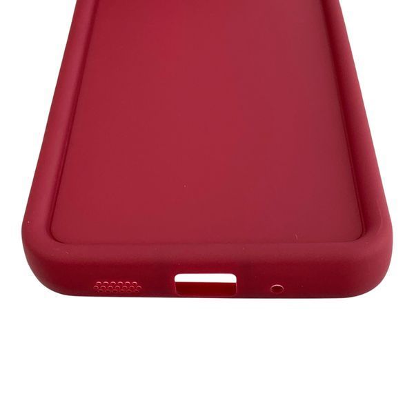 Чохол силіконовий Soft Touch для Samsung Galaxy S20 FE бордовий (Повний захист камери) 0054020 фото