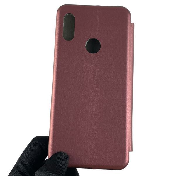 Чохол-книжка для Huawei Y6 2019 з підставкою на хуавей у6 2019 бордова 0011875 фото