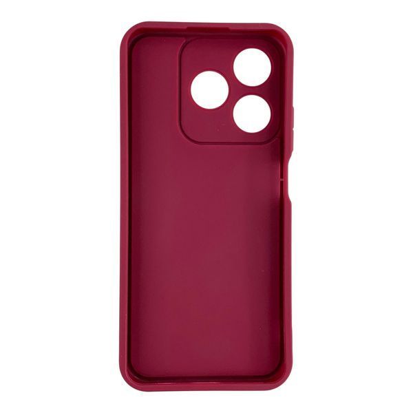 Чехол силиконовый Soft Touch для Realme C63 бордовый (Полная защита камеры) 0054121 фото