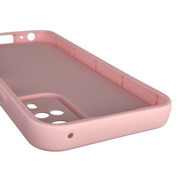Чехол силиконовый оригинальный Soft Touch с 3D принтом смешного теда мишки для Vivo Y53s розовый (Полная защита камеры) 0048787 фото
