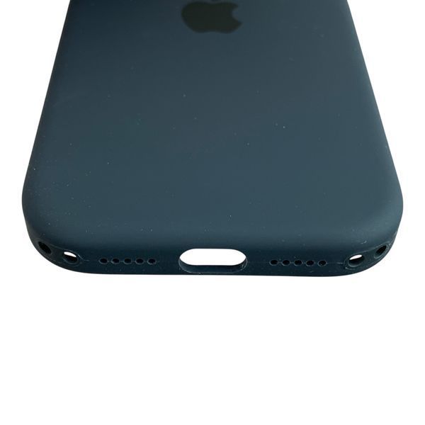 Чохол Silicone Case MagSafe для Apple iPhone 18 Pro Black чорний (силікон, мікрофібра) 0073795 фото