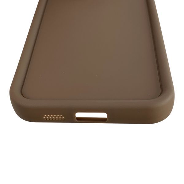 Чехол силиконовый Soft Touch для Samsung Galaxy S25 Plus коричневый (Полная защита камеры) 0054171 фото
