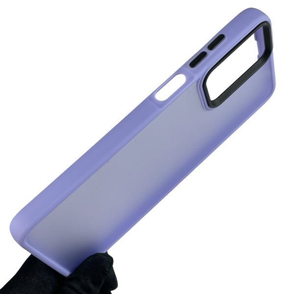 Чехол для Motorola Moto G22 PATW0031 противоударный матовый с высокими бортами на моторола г22 сиреневый 0000751 фото
