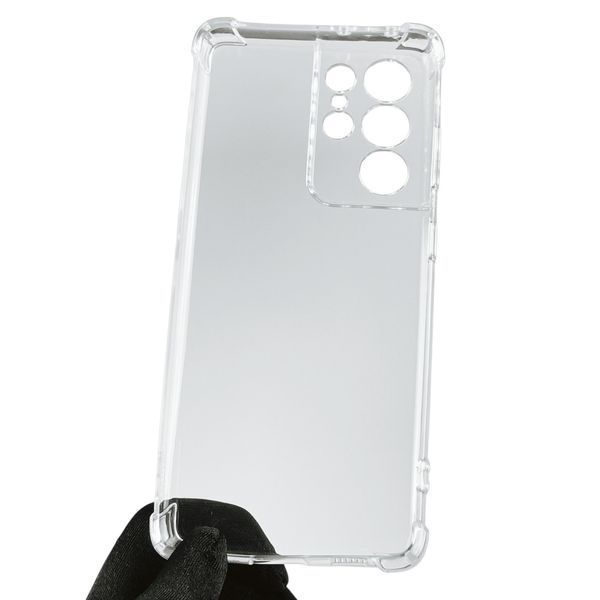 Чохол для Samsung Galaxy S21 Ultra (SM-G998) з бронь кутами протиударний на самсунг с21 ультра прозорий 0007789 фото
