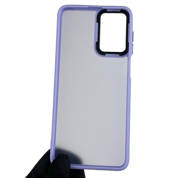Чехол для Motorola Moto G22 PATW0031 противоударный матовый с высокими бортами на моторола г22 сиреневый 0000751 фото