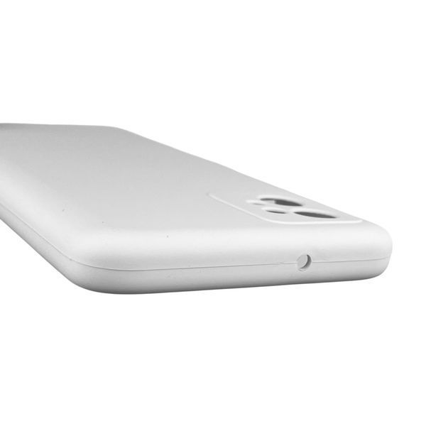 Чохол для Motorola Moto G32 (PAUU0013RS) силіконовий з мікрофіброю нековзний на моторола г32 білий 0031781 фото