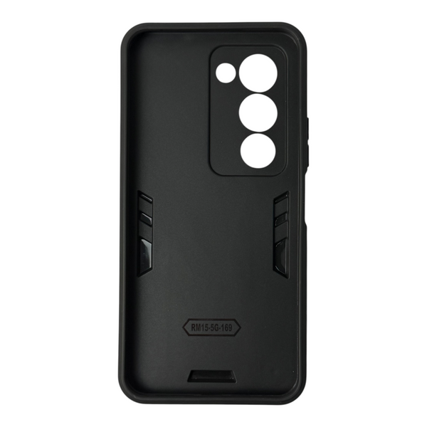 Чехол для телефона Xiaomi Redmi 15 5G Global бронированный с магнитным кольцом и защитой камеры черный 0051217 фото