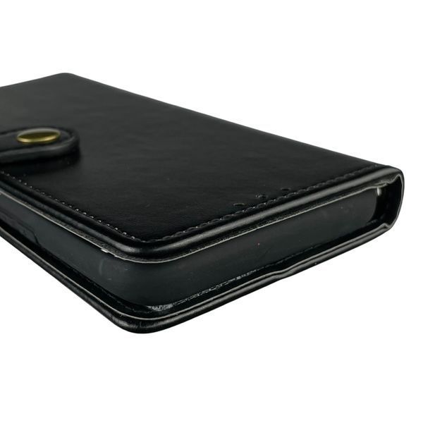 Чехол-книжка для Tecno Spark 8P (KG7n) с магнитной застежкой с подставкой на техно спарк 8P черная 0011978 фото