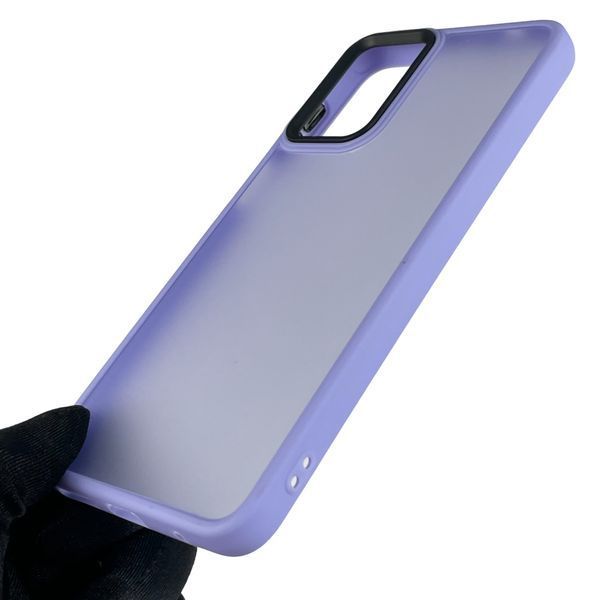 Чехол для Motorola Moto G22 PATW0031 противоударный матовый с высокими бортами на моторола г22 сиреневый 0000751 фото