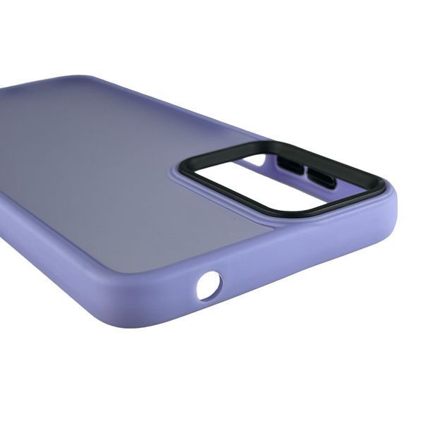 Чехол для Motorola Moto G22 PATW0031 противоударный матовый с высокими бортами на моторола г22 сиреневый 0000751 фото