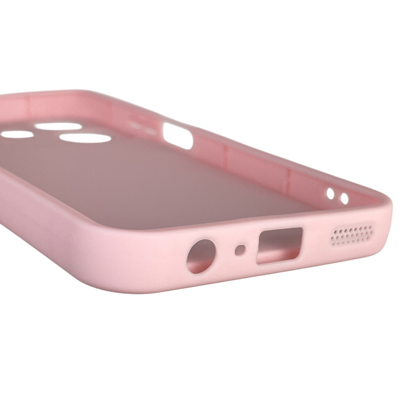 Чохол силіконовий Soft Touch з 3D принтом для Oppo A3 рожевий (Повний захист камери) 0040277 фото
