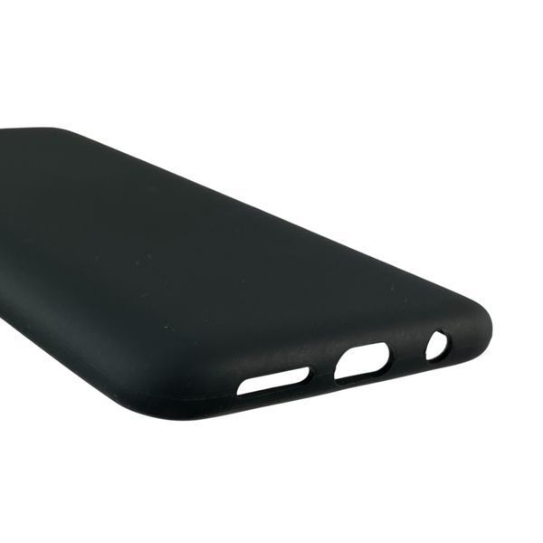 Чохол для Samsung Galaxy A50 (SM-A505F) силіконовий з мікрофіброю нековзний на самсунг а50 чорний 0031977 фото