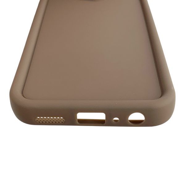 Чехол силиконовый Soft Touch для Oppo Reno 5 Lite коричневый (Полная защита камеры) 0054291 фото