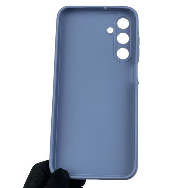 Чехол для Samsung Galaxy A25 5G (SM-A256B) с квадратными гранями с защитой камеры на самсунг а25 голубой 0012579 фото