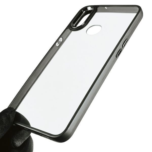 Чохол для Samsung Galaxy A10s SM-A107F з кольоровими високими бортами на самсунг а10с чорний 0007803 фото