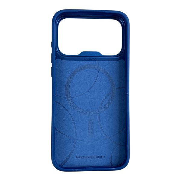 Чехол Kajsa Glamorous Imperial 2 для iPhone 17 Pro Max синий Blue Plus (MagSafe, металлическое кольцо камеры, премиум) 0062009 фото