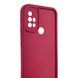 Чохол силіконовий Soft Touch для Motorola G30 бордовий (Повний захист камери) 0054352 фото 3