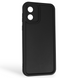 Чехол силиконовый Soft Touch для Motorola Moto E13 (PAXT0034) черный (Полная защита камеры) 0039377 фото 1