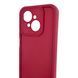 Чехол силиконовый Soft Touch для Tecno Spark Go 2025 бордовый (Полная защита камеры) 0054459 фото 4