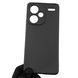 Чохол для Xiaomi Redmi Note 13 Pro Plus з квадратними гранями із захистом камери на сяомі редмі нот 13 про плюс чорний 0012881 фото 1