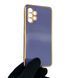 Чохол для Samsung Galaxy A32 4G (SM-A325F) глянцевий із захистом камери із золотою окантовкою на самсунг а32 4г синій gs1 0019742 фото 1