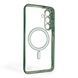 Чехол для Samsung Galaxy S25 Plus (SM-S936B) с линзами на камере с MagSafe на самсунг с25 плюс салатовый 0034519 фото 2