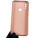 Чехол для Xiaomi Redmi Note 7 глянцевый с золотой окантовкой с защитой камеры на сяоми редми нот 7 розовый 0008341 фото 2