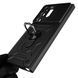 Чехол для Samsung Galaxy S24 Ultra (SM-S928B) бронированный с кольцом-держаталем со шторкой на самсунг с24 ультра черный rg1 0013477 фото 4