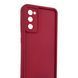 Чохол силіконовий Soft Touch для Samsung Galaxy S20 FE бордовий (Повний захист камери) 0054020 фото 3