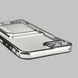 Чохол для Apple iPhone 8 Plus зі срібною окантовкою з кишенькою для карток на айфон 8 плюс срібний 0013189 фото 5