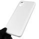 Чохол для Motorola Moto G32 (PAUU0013RS) силіконовий з мікрофіброю нековзний на моторола г32 білий 0031781 фото 4