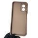 Чехол силиконовый Soft Touch с 3D принтом злой котик для OPPO A38 4G (CPH2579) коричневый (Полная защита камеры) 0047243 фото 3