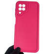 Чехол силиконовый Soft Touch для Samsung Galaxy M22 4G (SM-M225F) малиновый (Полная защита камеры) 0039577 фото