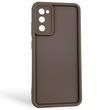 Чехол силиконовый Soft Touch для Samsung Galaxy S20 FE коричневый (Полная защита камеры) 0054021 фото