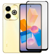 Защитное стекло 6D OG для телефона Tecno Spark 20C (BG7n) противоударное на техно спарк 20с чёрное