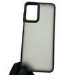 Чехол для Motorola Moto G22 PATW0031 противоударный матовый с высокими бортами на моторола г22 чёрный