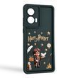 Чохол силіконовий Soft Touch з 3D принтом Гаррі Поттер для Tecno Spark 6 Go (KE5) чорний (Повний захист камери)