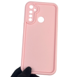 Чохол силіконовий Soft Touch для Realme 6i рожевий (Повний захист камери)