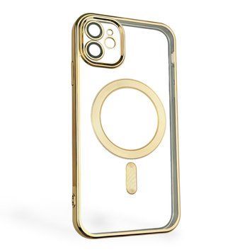 Чохол для Apple iPhone 11 з лінзами на камері з MagSafe на айфон 11 золотий 0034360 фото