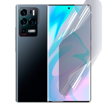 Плёнка гидрогелевая для ZTE Axon 30 Ultra 5G глянцевая противоударная на зте аксон 30 ультра 5г прозрачная 0035390 фото