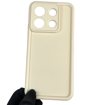 Чохол силіконовий Soft Touch для Xiaomi Redmi Note 13 Pro 5G молочний (Повний захист камери) 0040010 фото