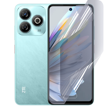 Плёнка гидрогелевая для ZTE Blade A75 5G глянцевая противоударная на зте блейд а75 5г прозрачная 0035440 фото