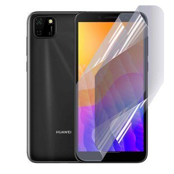 Антишпигун приватна плівка гідрогелева для Huawei Y5P протиударна на хуавей у5п прозора 0028543 фото