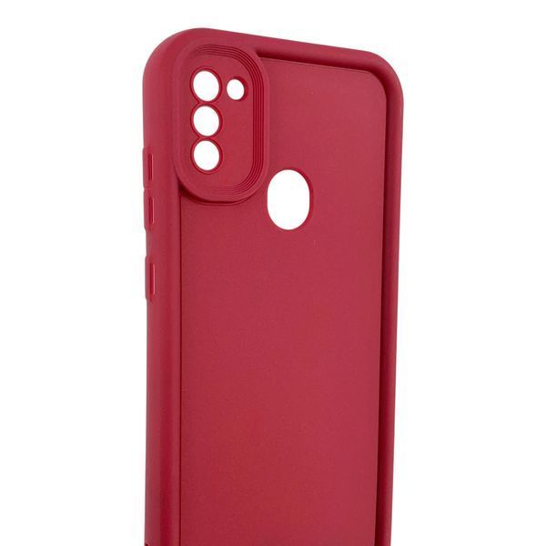 Чохол силіконовий Soft Touch для Samsung Galaxy A11 бордовий (Повний захист камери) 0053971 фото