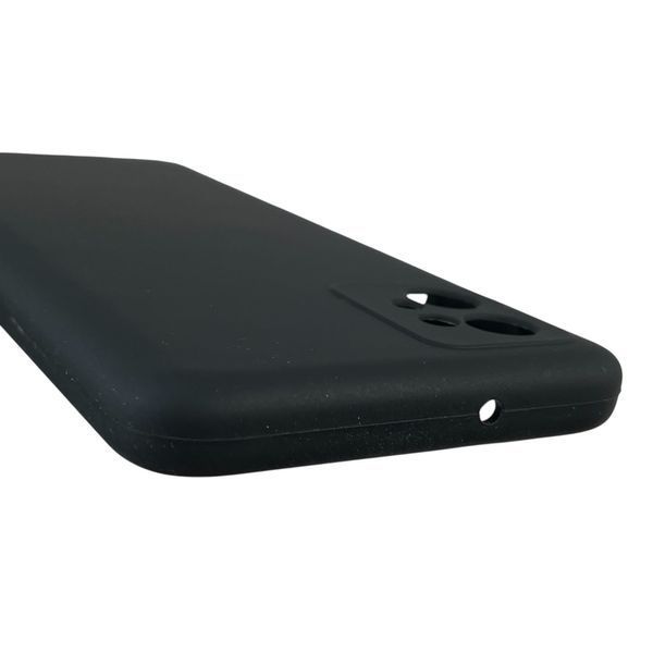 Чохол для Motorola Moto G32 (PAUU0013RS) силіконовий з мікрофіброю нековзний на моторола г32 чорний 0031782 фото