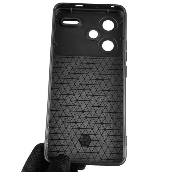 Чехол для Xiaomi Redmi Note 13 Pro Plus бронированный со шторкой на сяоми редми нот 13 про плюс чорний 0012096 фото